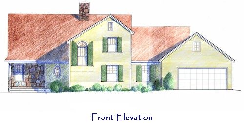Acadia front elevation