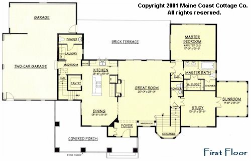 Camden first floor plan