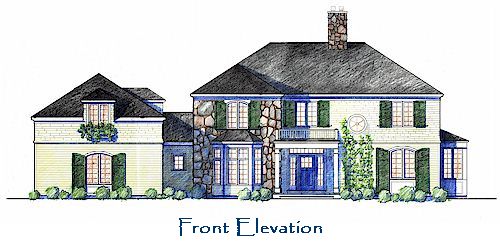 Edgecomb front elevation