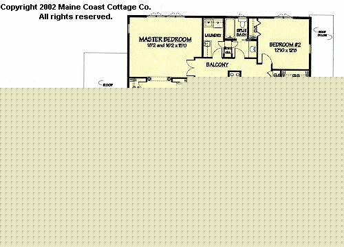 Edgecomb second floor plan