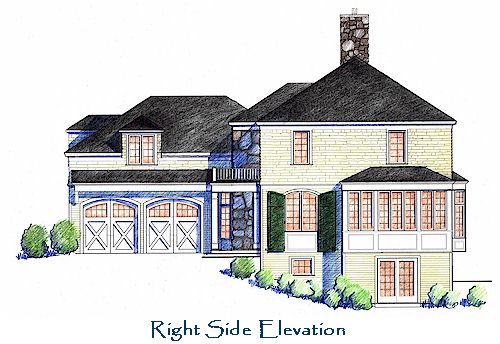 Edgecomb side elevation