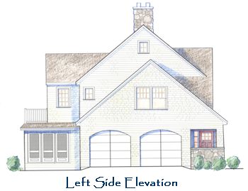 Goose Rocks side elevation