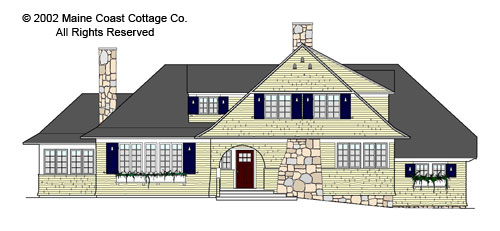 Kennebunkport front elevation