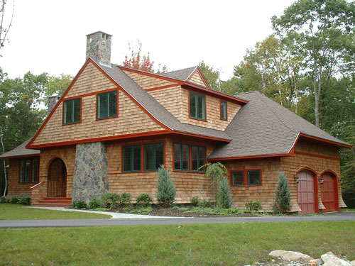 Rendering of the The Kennebunkport cottage
